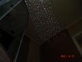 LED-es csillagos �gbolt f�rd�szob�ba
