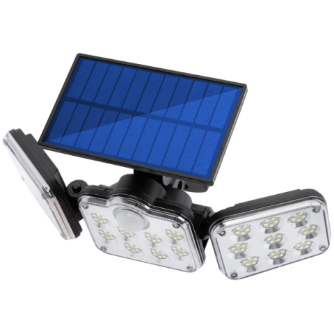MasterLED Solar LED napelemes lámpa 10 W-os mozgásérzékelővel