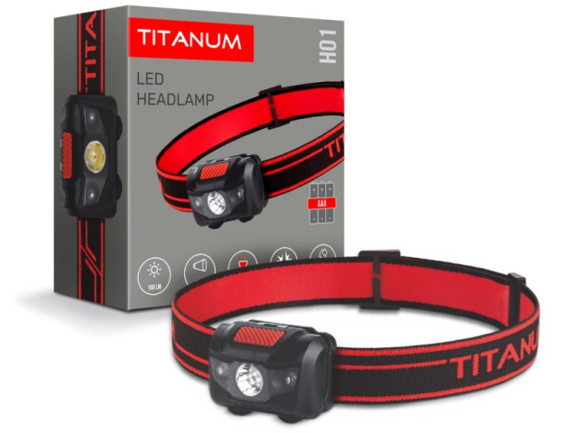 TITANUM LED Fejlámpa, 6500K, TLF-H01