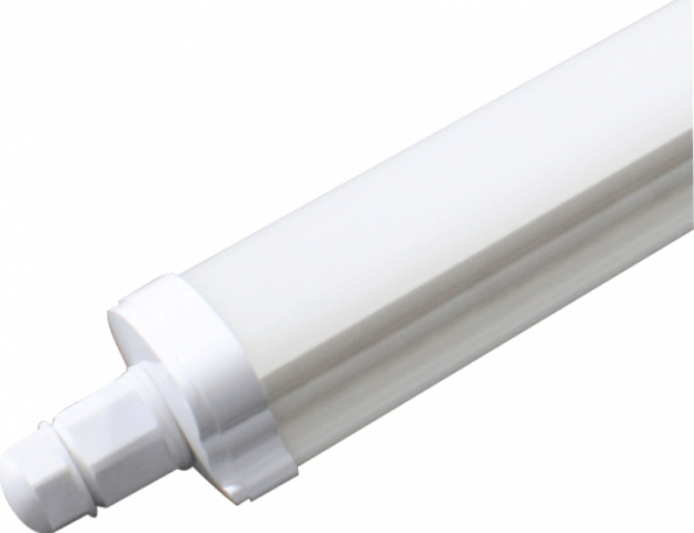 EcoLight LED 60 W, 120 cm, 6600 lm, falon kívüli por-és páramentes fehér lámpa IP65-as védettséggel