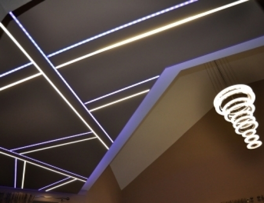 Újépítésű családi ház megvilágítása LED-es termékekkel