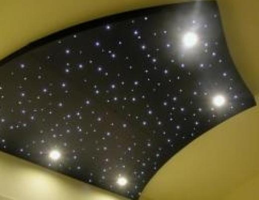 LED-es csillagos égbolt fürdőszobába