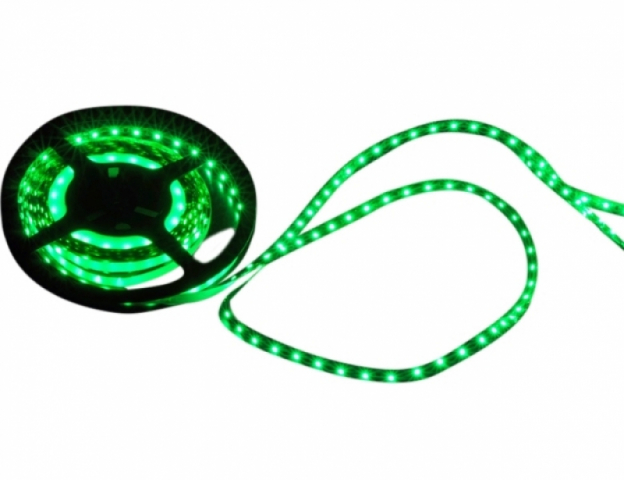 LEDmaster Prémium 60 LED/méteres 12 V-os beltéri zöld LED szalag 