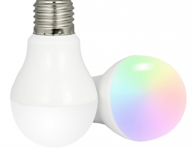 Mi-Light E27-es foglalatú 6W-os izzó RGB+CCT 