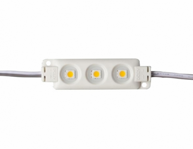 LEDmaster Prémium 3 LED/db 12 V-os vízálló meleg fehér LED modul