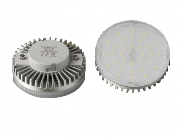 GX53-as foglalatú 7W-os SMD LED-es natúr fehér izzó