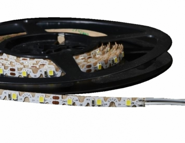 LEDmaster Prémium 60 LED/méteres 12V-os cikk-cakk beltéri meleg fehér LED szalag 