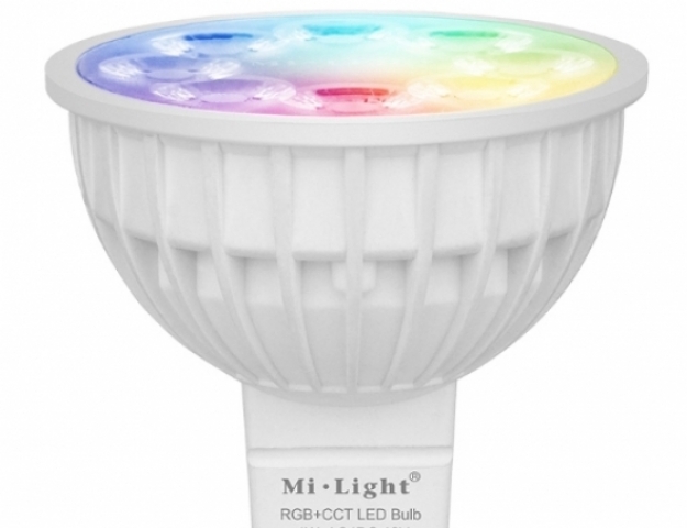 Mi Light MR16-os foglalatú 4W-os RGBW izzó 