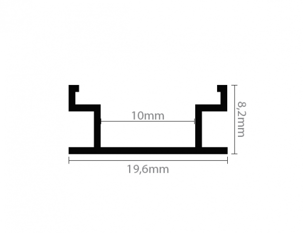 lépésálló_aluprofil_opál_fedéllel_2_méter