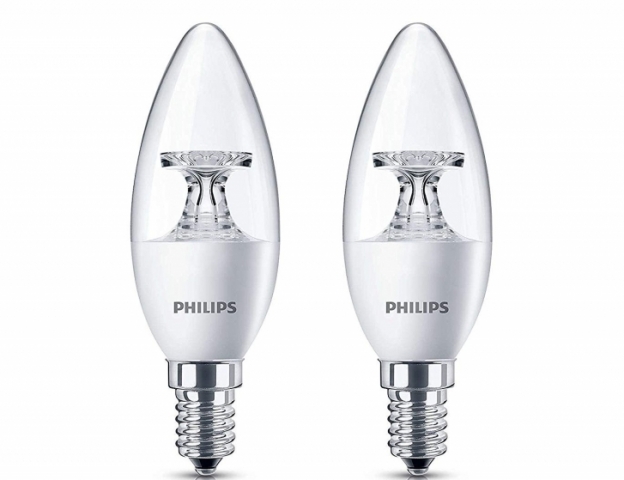 E14-es foglalatú 5,5W-os natúr fehér izzó PHILIPS