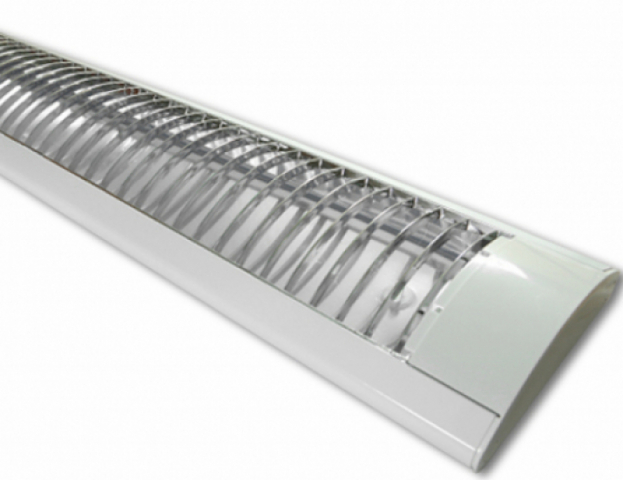 MasterLED 120 cm-es tükrös vékony armatúra 2x36 W-os 