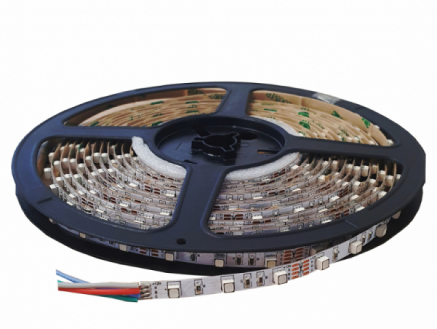 LEDmaster Prémium 60 LED/méteres 6 mm-es 12 V-os beltéri RGB 3535 LED szalag 