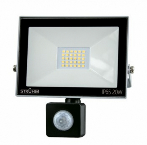 Strühm Kroma 20 W-os mogásérzékelős natúrfehér LED reflektor