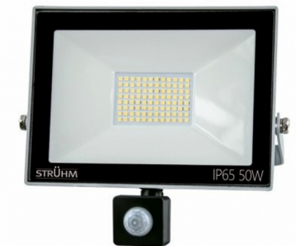 Strühm Kroma 50 W-os mogásérzékelős natúrfehér LED reflektor 