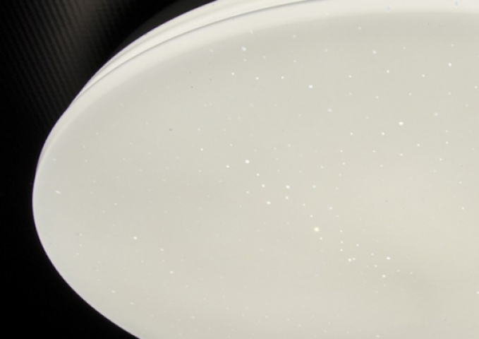 Strühm Karol 18 W-os ø330 mm kör alakú natúr fehér mennyezeti lámpa IP44-es védettségű 