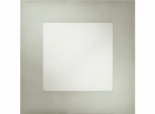 Strühm Milton 6 W-os süllyesztett hideg fehér, ezüst színű négyzet alakú LED-es ...