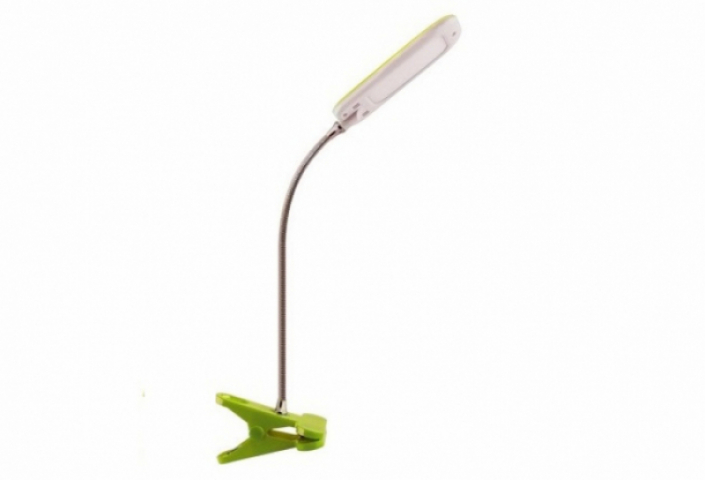 Strühm Dori LED asztali lámpa zöld csíptetős 