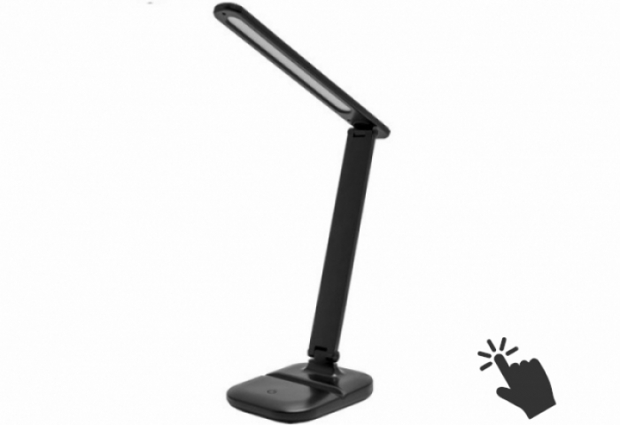 Strühm Zet LED asztali lámpa fekete 