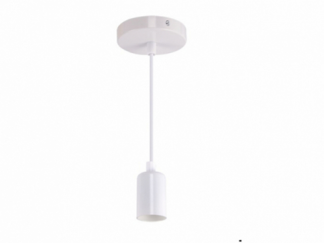 Strühm Uno E27 foglalatú fehér függesztett lámpa 