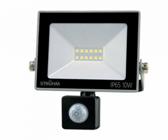 Strühm Kroma 10 W-os mogásérzékelős hidegfehér LED reflektor 