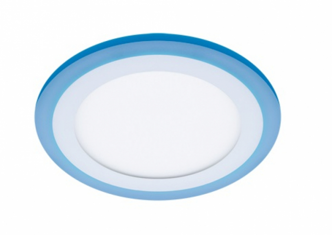 Strühm Alina 6W+3W-os süllyesztett natúr fehér, fehér színű kör alakú LED-es mennyezetlámpa