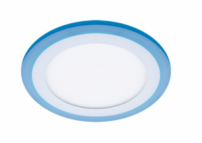 Strühm Alina 6W+3W-os süllyesztett natúr fehér, fehér színű kör alakú LED-es ...