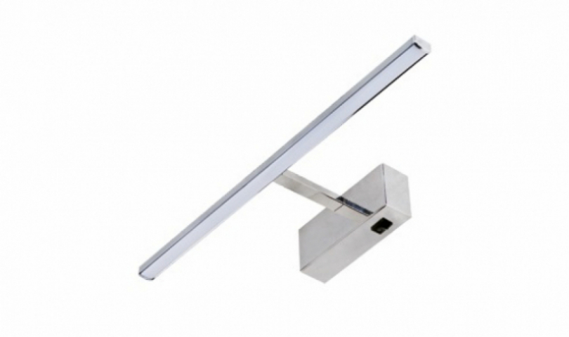 Strühm Marta Led  8 W-os 50X405 mm natúr fehér, króm tükör feletti lámpa 