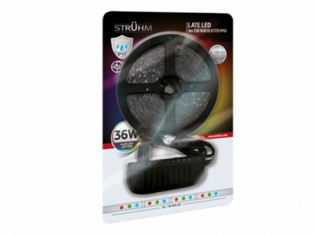 Strühm Late Led beltéri RGB 30 Led/méteres led szalag szett/5 méter 