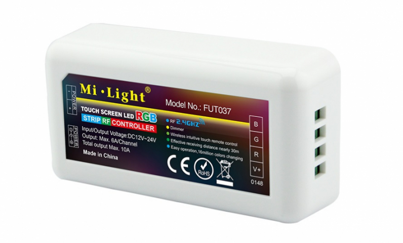 MI-LIGHT 4 ZÓNÁS RGB VEZÉRLŐ