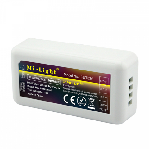 MI-LIGHT 4 ZÓNÁS DIMMER VEZÉRLŐ