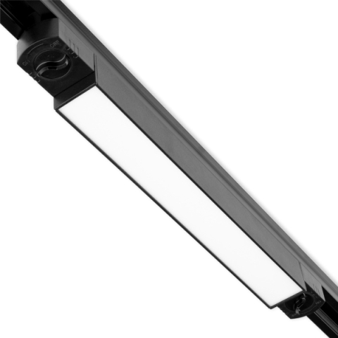 MasterLED Mondi 15W-os natúr fehér, matt fekete sínbe szerelhető lámpa