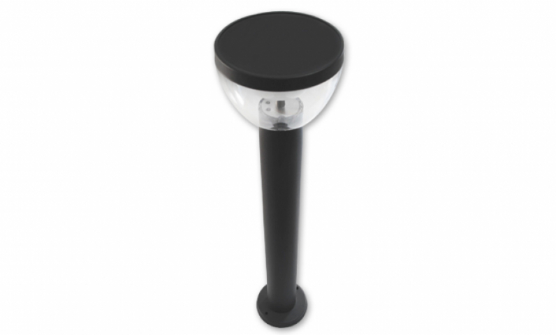 MasterLED Merida 9 W-os natúr fehér, 80 cm magas fekete állólámpa 