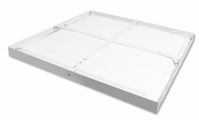 MasterLED 60 W-os szögletes 60x60 cm natúr fehér, fehér színű led panel