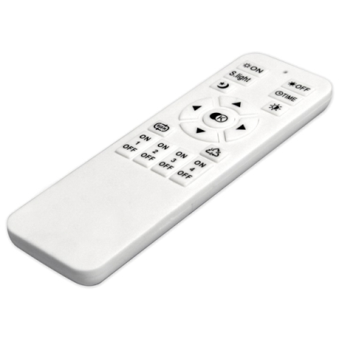 MasterLED Galaxis Nova 54 W-os, 40x8 cm fekete LED távirányítós mennyezeti lámpa