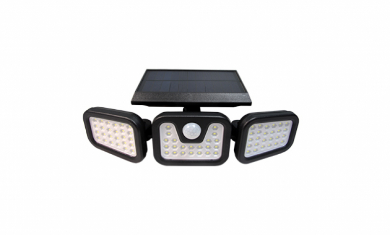MasterLED Solar LED reflektor 15 W-os mozgásérzékelővel
