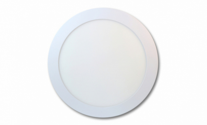 EcoLight 24 W-os falon kívüli natúr fehér, kör alakú LED-es mennyezetlámpa 