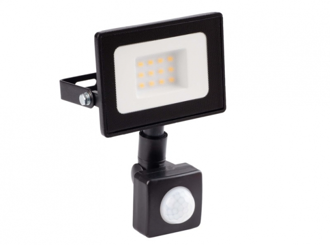 EcoLight 20 W-os natúrfehér mozgásérzékelős LED reflektor 