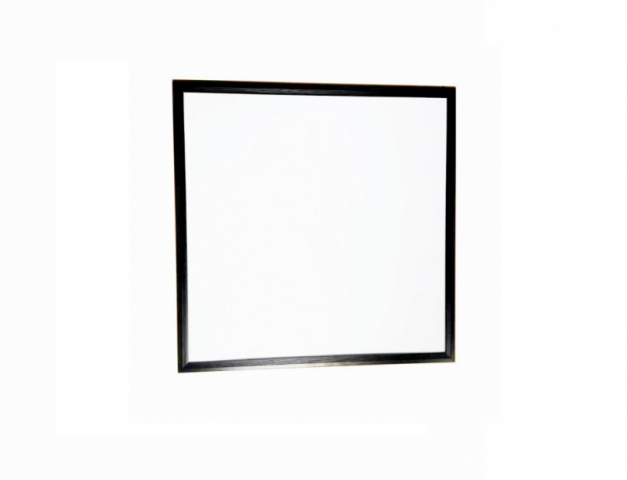 EcoLight 60 x 60-as süllyesztett 40 W-os natúr fehér LED panel fekete kerettel 