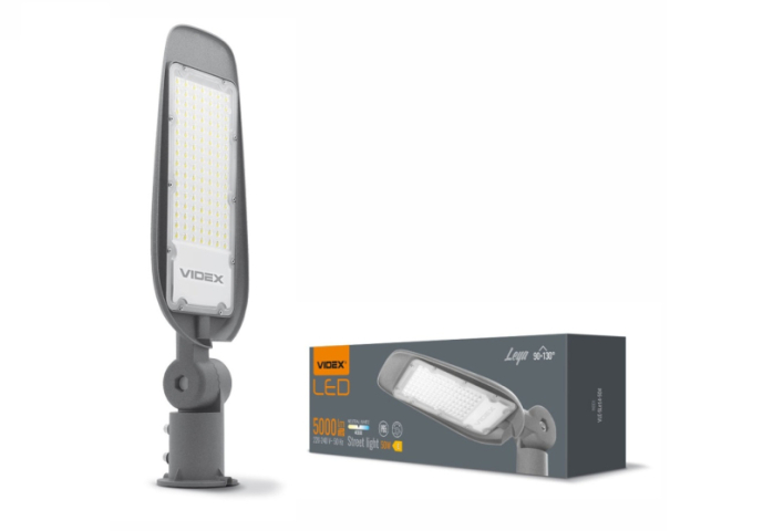 Videx LED 50 W-os forgatható utcai lámpa 