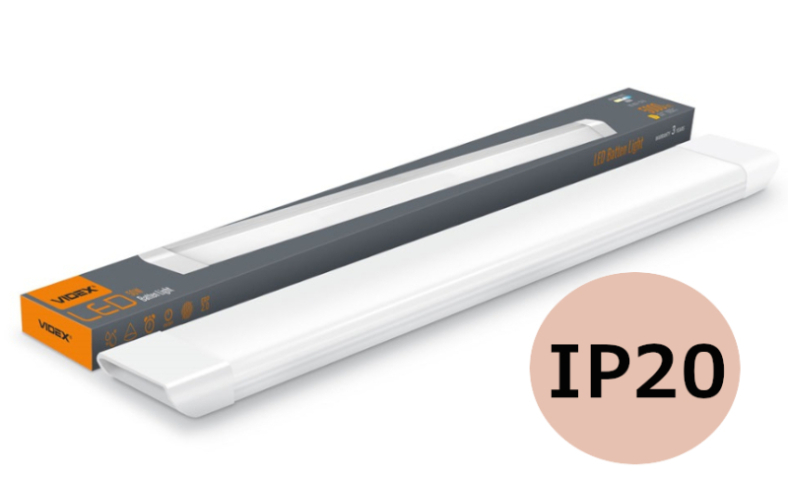 Videx Batten Led 50 W-os falon kívüli por-és páramentes fehér lámpa IP20-as ...