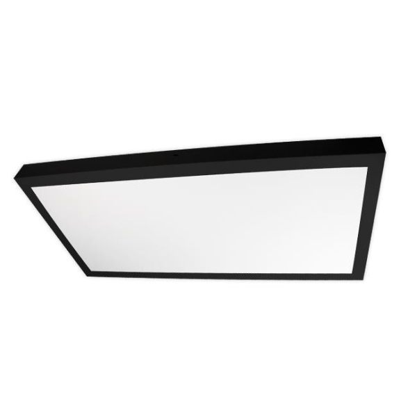 MasterLED 60 W-os natúr fehér 300x600 mm falon kívüli fekete LED panel