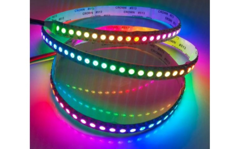 LEDmaster Prémium 60 LED/méteres 12 V-os digitális beltéri RGB 5050 LED szalag