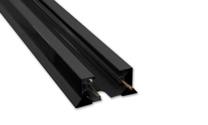 MasterLED ZX fekete felületre szerelhető sín 1,5 méter hosszú 