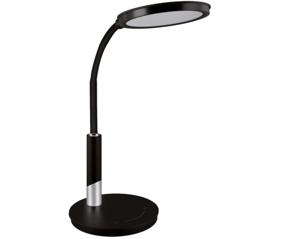 Strühm Samuel asztali lámpa fekete, 4200K 