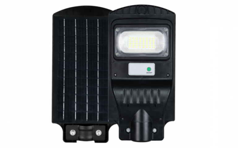 EcoLight 30 W-os napelemes solar utcai lámpa, 4000K, 650lm, IP65 