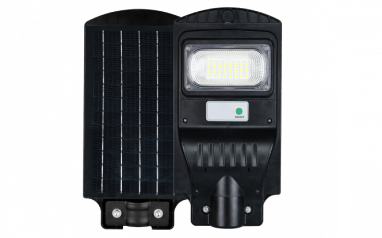 EcoLight 30 W-os napelemes solar utcai lámpa, 4000K, 650lm, IP65