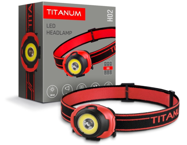 Videx TITANUM LED Fejlámpa, 6500K, TLF-H02