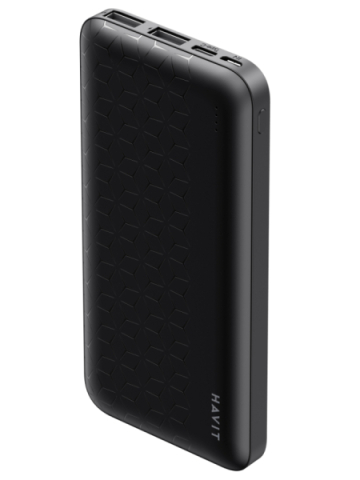 HAVIT power bank, fekete színű, 10000mAh, HV-PB63