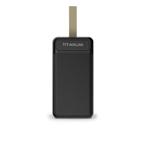 Videx TITANUM power bank, fekete színű, 30000mAh, TPB-914