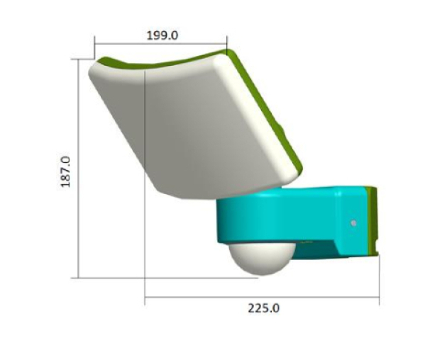 MasterLED Melio 30 W-os, natúrfehér LED reflektor